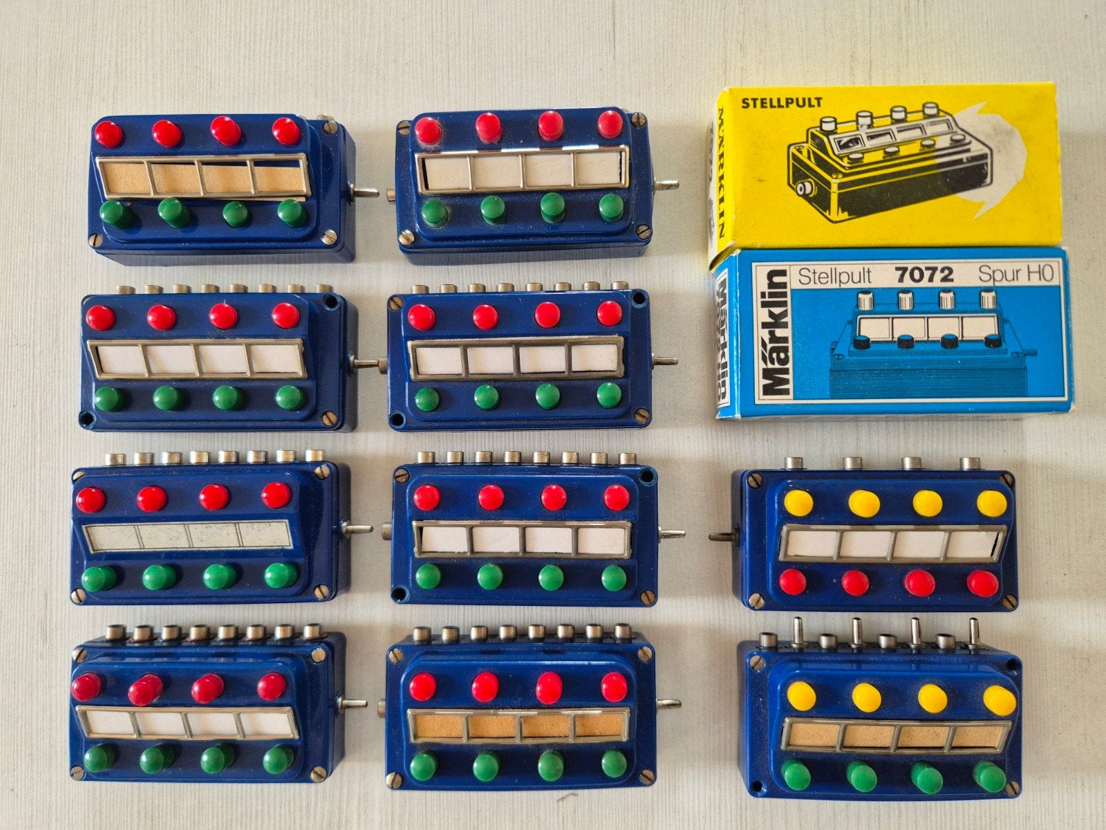 10 Nette Märklin schakelaars, Ophalen of Verzenden, Gebruikt, Wisselstroom, Märklin