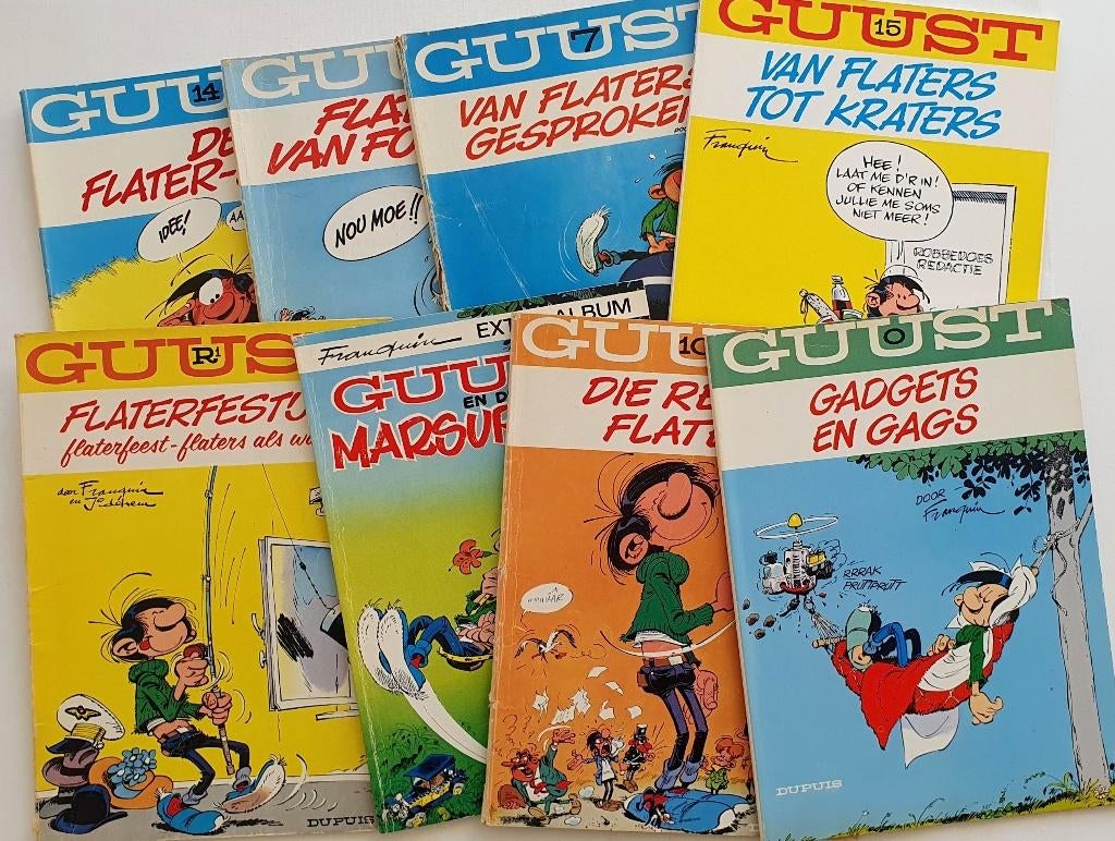 Guust Flater strips, Boeken, Strips | Comics, Gelezen, Meerdere comics, Europa, Ophalen of Verzenden