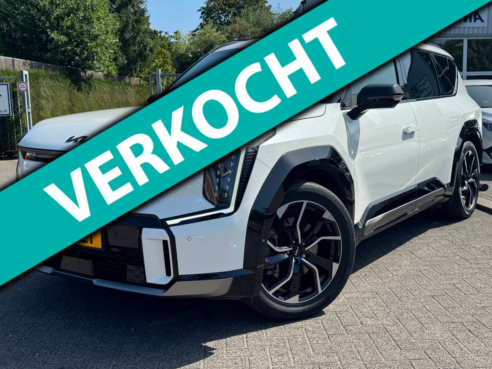 Kia EV9 GT-Line AWD 6p. 99.8 kWh | Afn. Trekhaak | Dealer On, Auto's, Automaat, 385 pk, 2500 kg, Wit