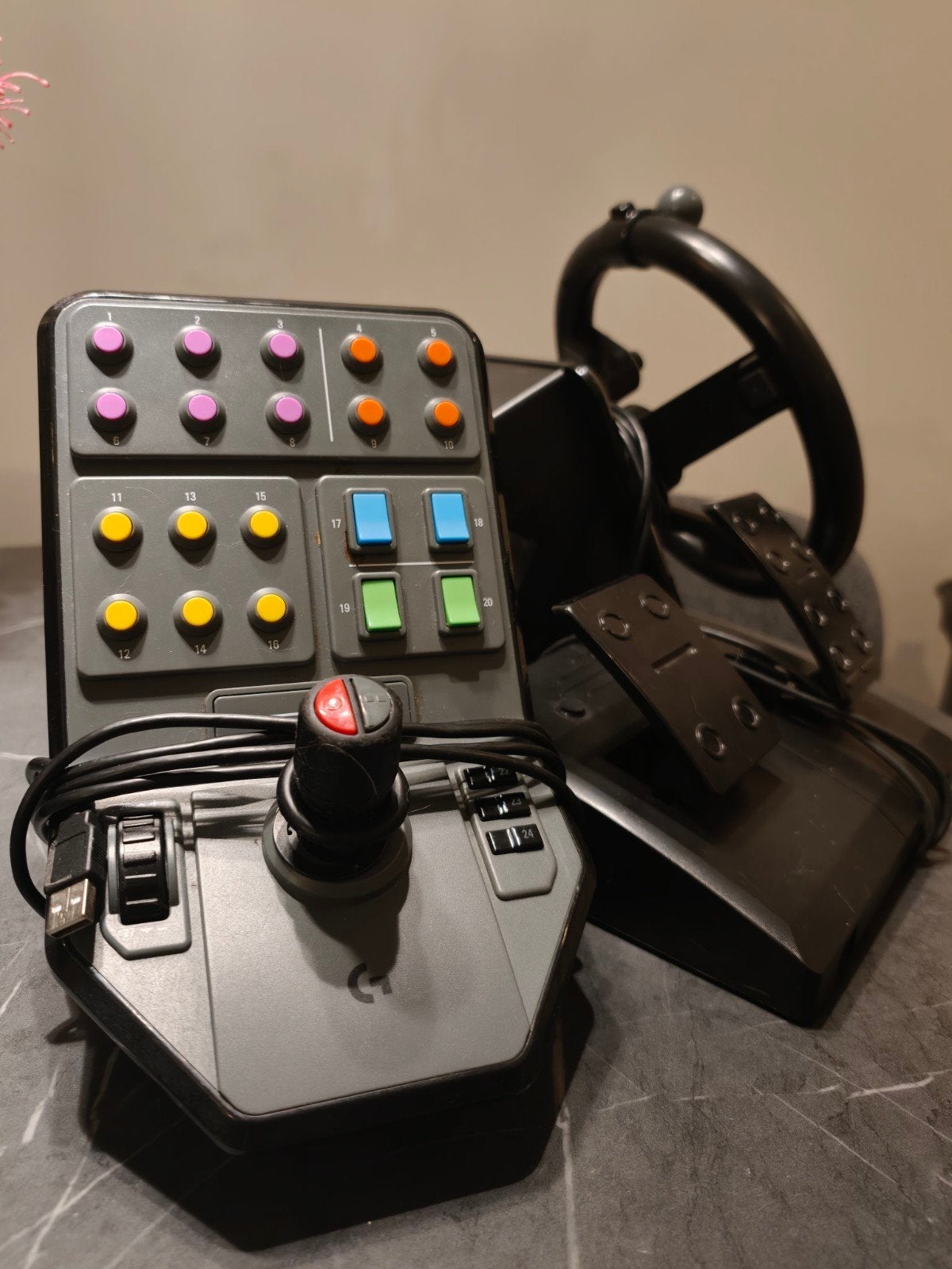 Logitech G Saitek Farm Simulator Heavy Equipment Bundle, Ophalen, Overige merken, Zo goed als nieuw