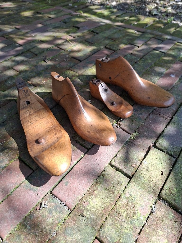 Set van antieke schoenleesten, Ophalen of Verzenden