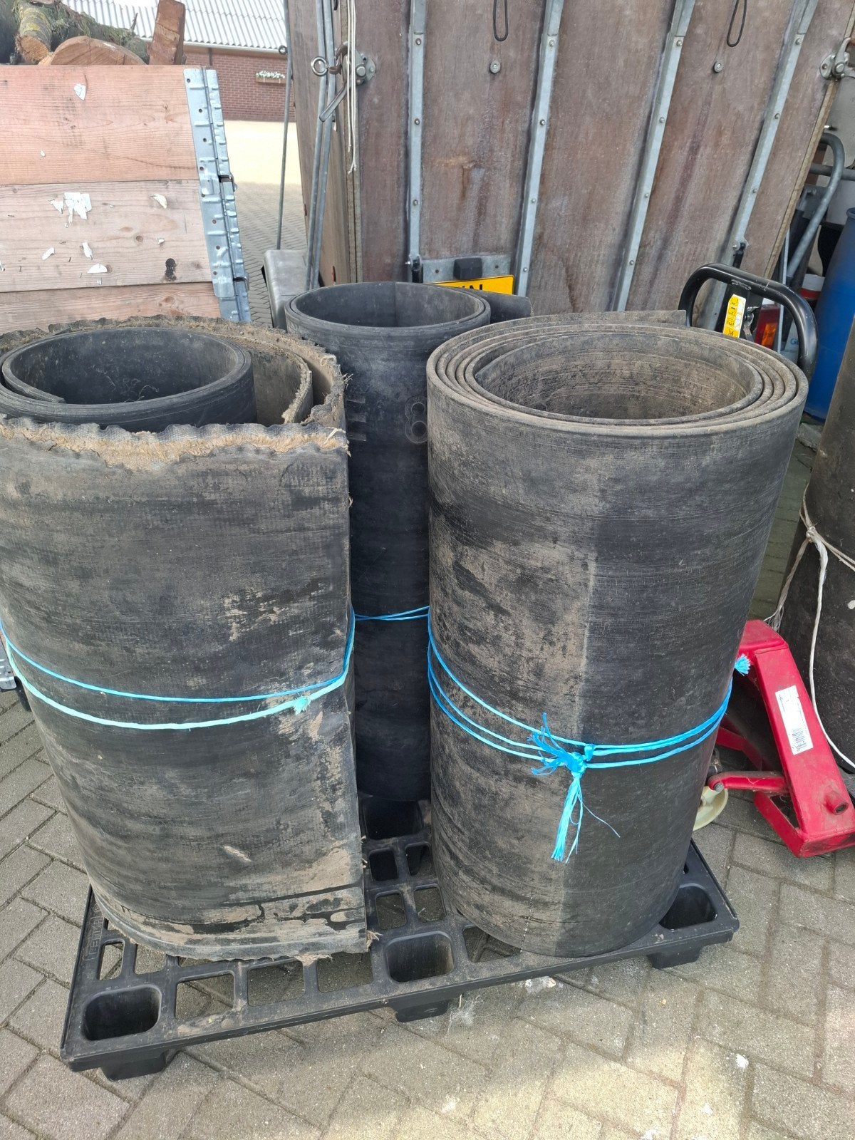Zachte rubber matten