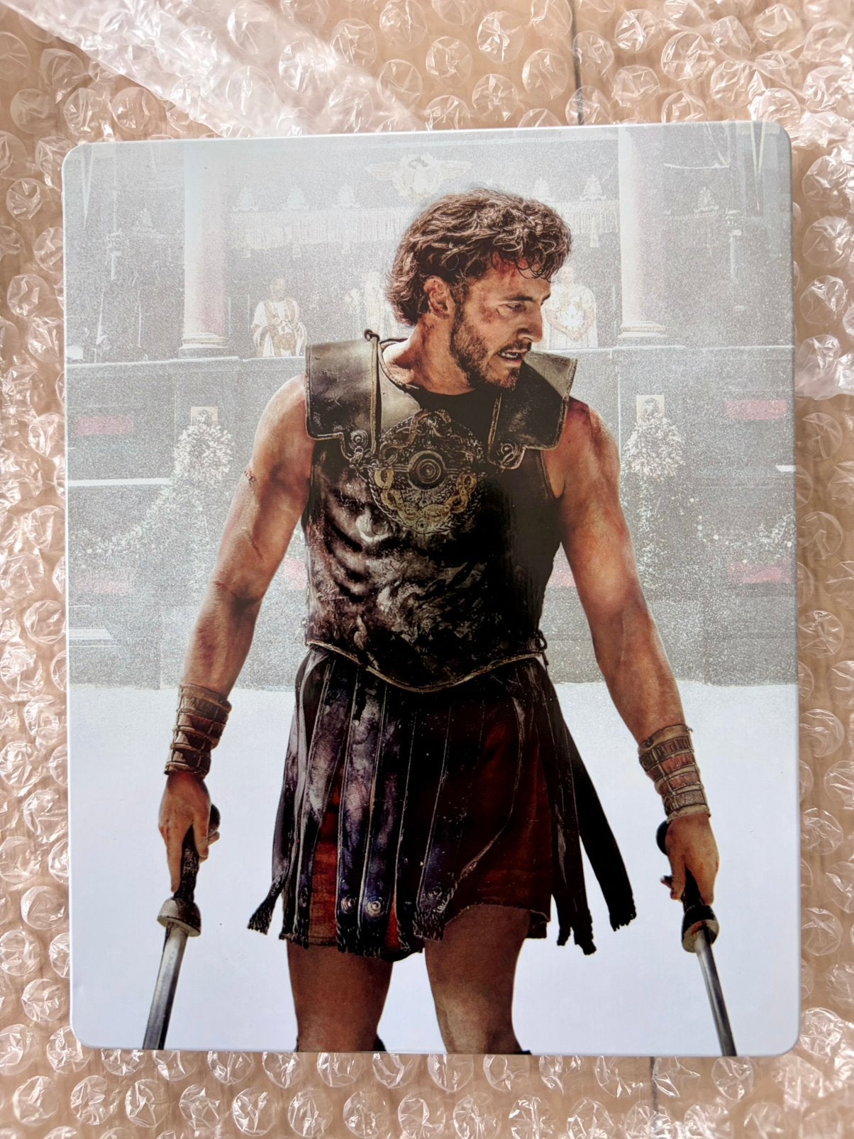 Gladiator II 4K Ultra HD + Blu-ray Limited Edition Steelbook, Ophalen, Zo goed als nieuw, Actie