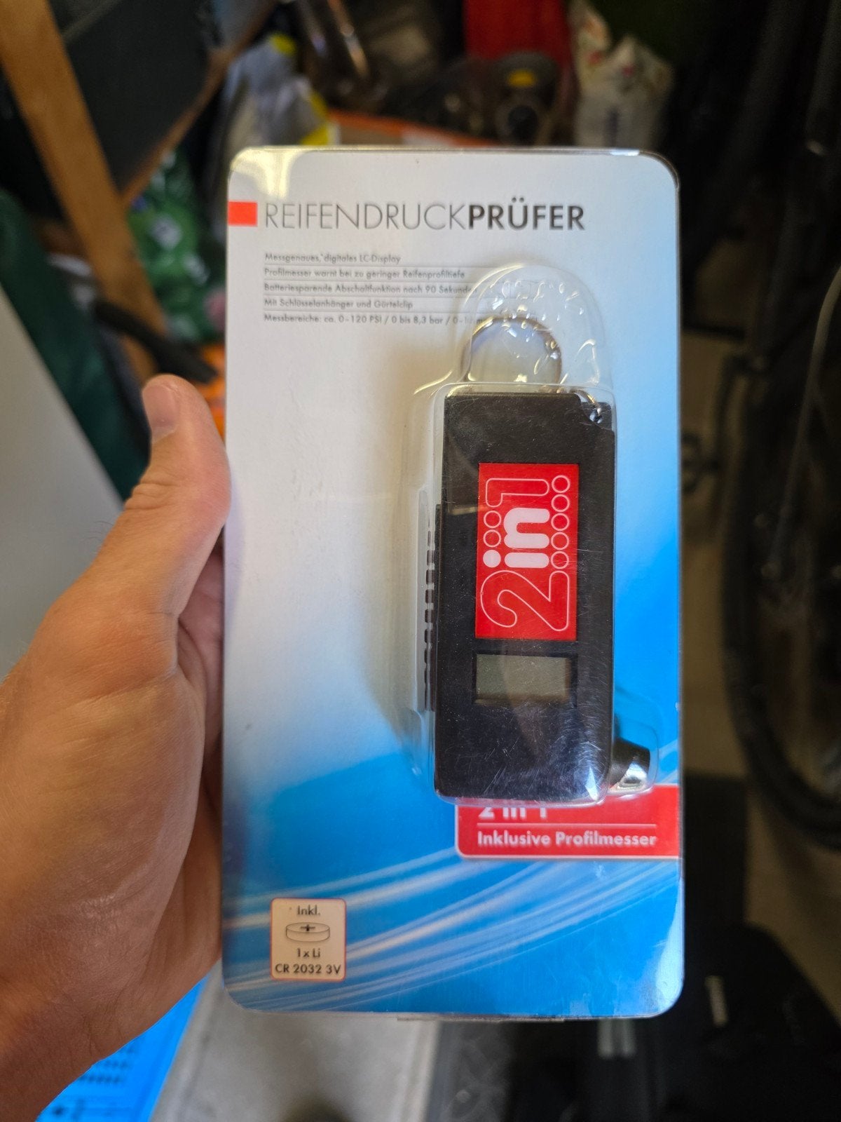 2-in-1 Bandenspanningsmeter en Profielmeter, Ophalen of Verzenden, Nieuw