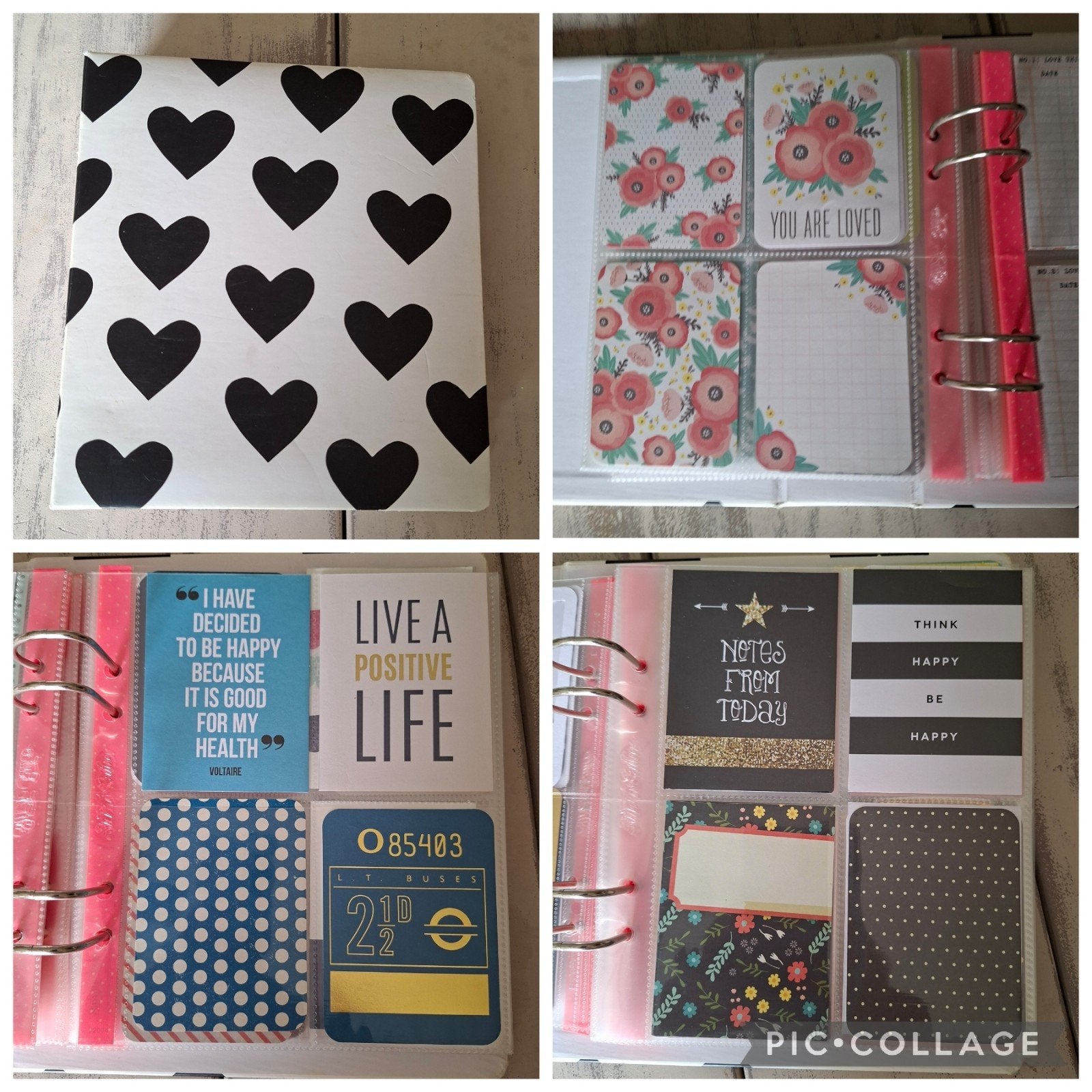 Studio Calico Map met Project Life en Journaling kaartjes, Ophalen, Gebruikt, Versiering of Embellishment