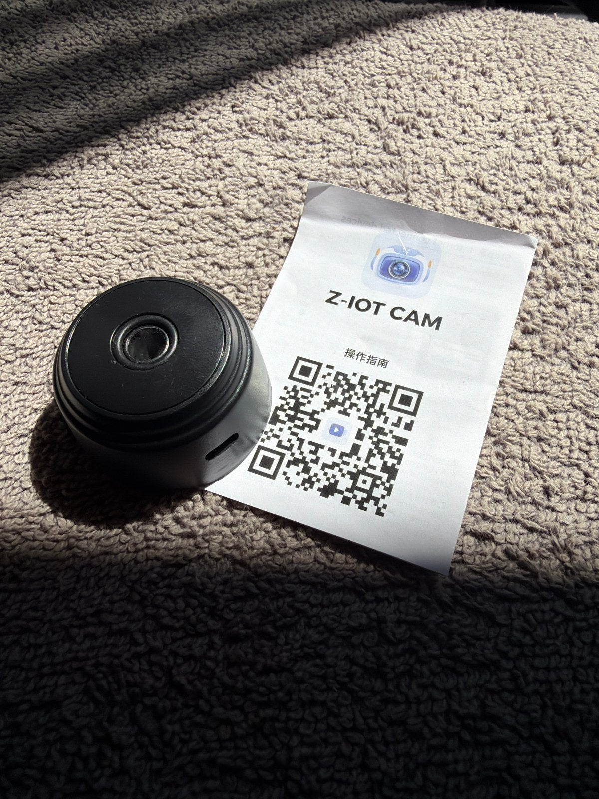 Z-IOT CAM Mini Beveiligingscamera - Nieuw in doos, Ophalen of Verzenden, Nieuw, Binnencamera