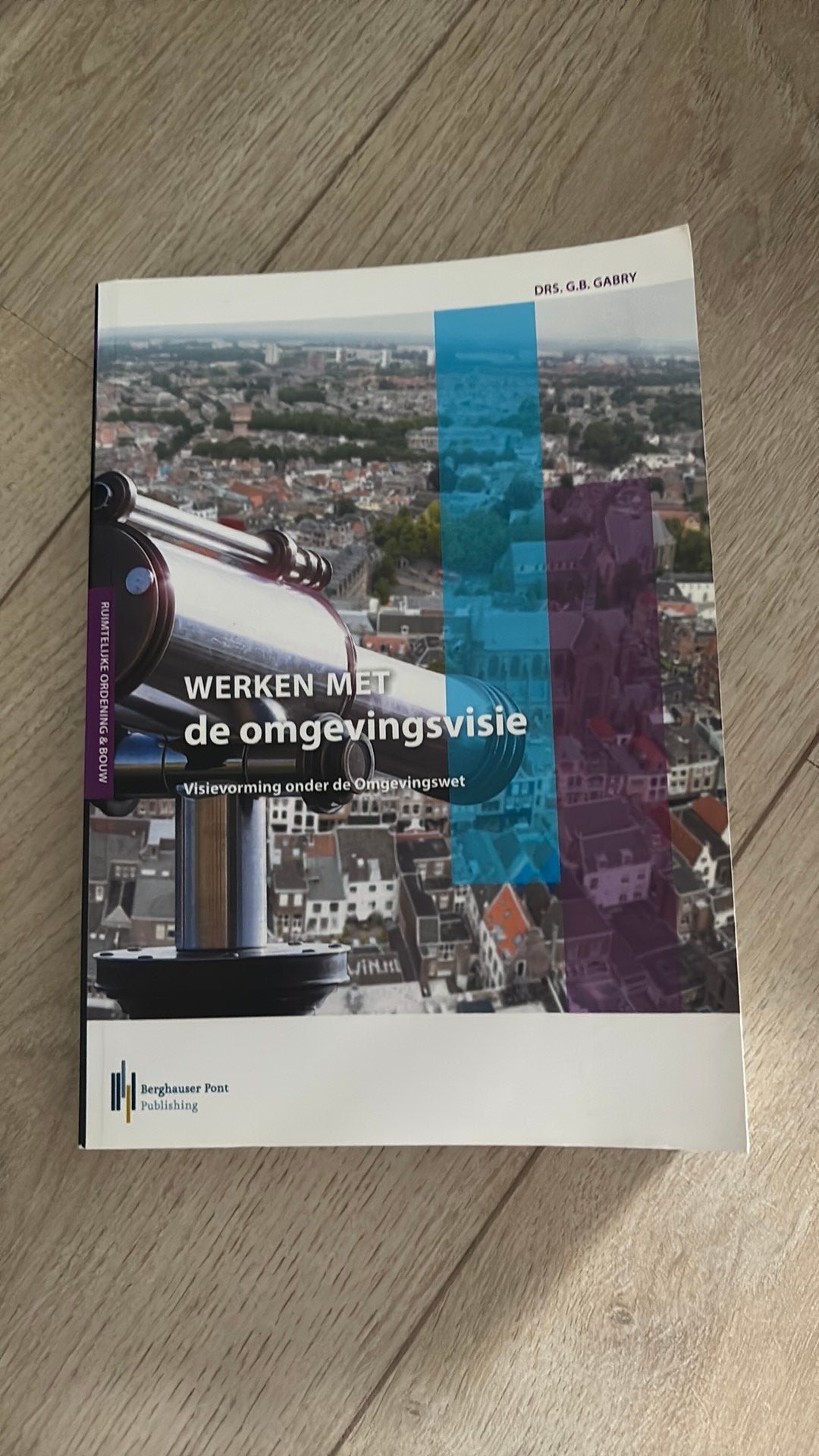 Werken met de structuurvisie en omgevingsvisie, Sociale wetenschap, Ophalen of Verzenden, Zo goed als nieuw, Gerwin Gabry