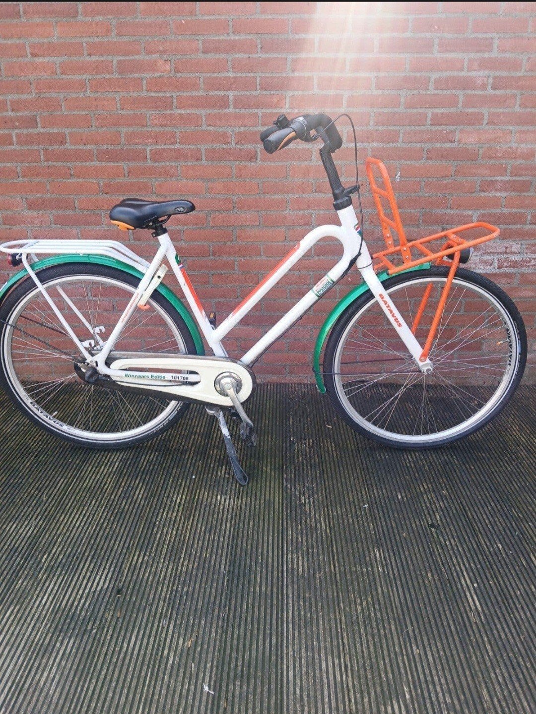 batavus postcode loterij dames framemaat 56, Ophalen, Terugtraprem, 0 zitjes, 53 tot 56 cm