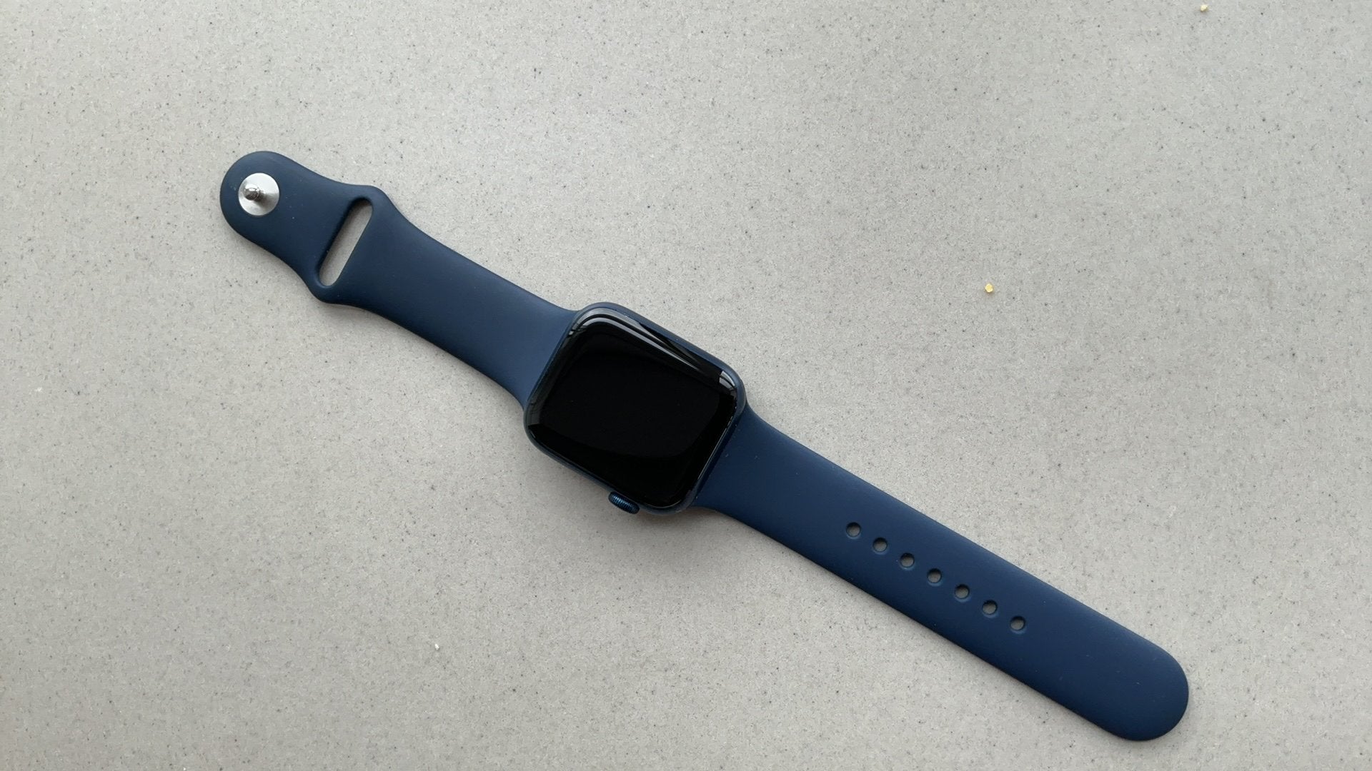 Apple watch 6 44 mm blauw, puntgaaf zo goed als nieuw