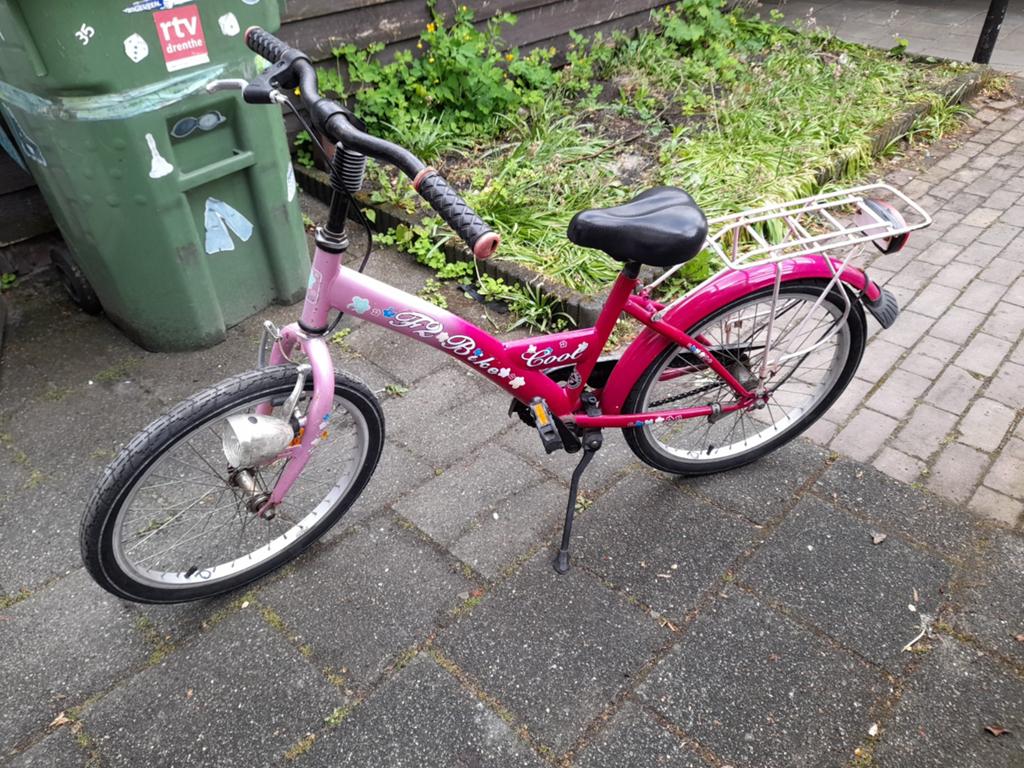 Roze kinderfiets 20 inch  - Gebruikt, Ophalen of Verzenden, Gebruikt, 20 inch of meer
