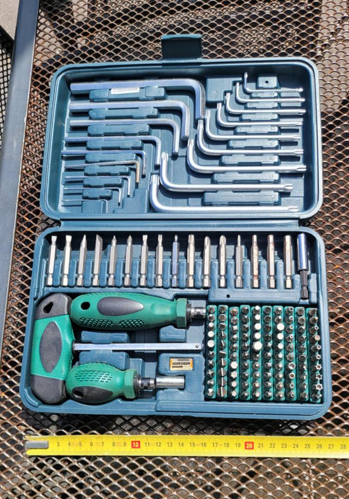 Complete set bitjes en torkse sleutels mannesmann, Ophalen of Verzenden