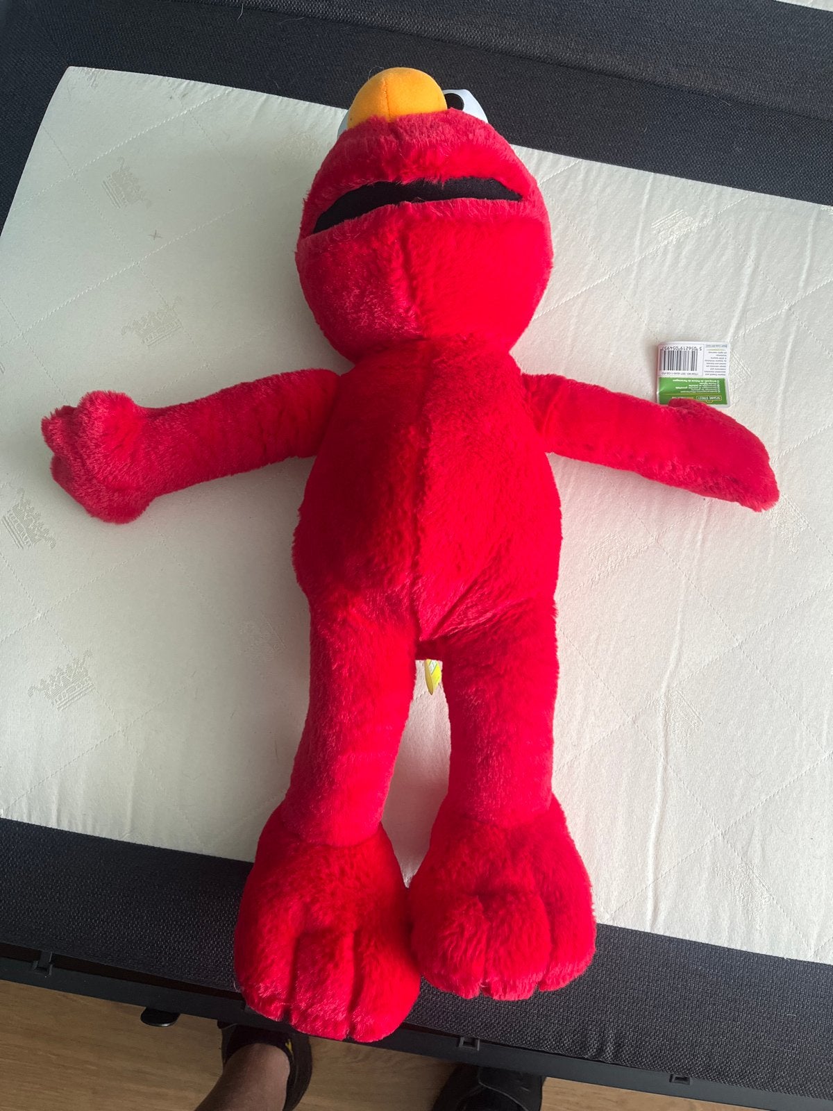 Grote Elmo knuffel van Sesamstraat, zo goed als nieuw, Kinderen en Baby's, Ophalen, Overige merken, Overige karakters, Overige typen