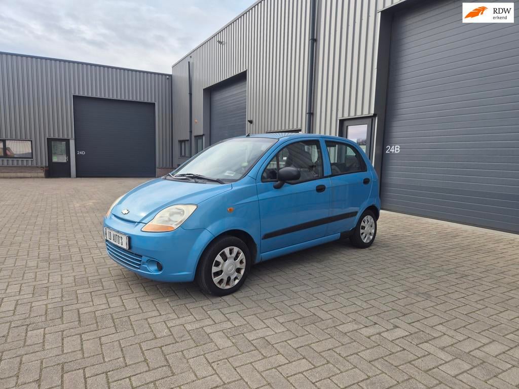 Chevrolet Matiz 0.8 Breeze TIJDELIJKE ACTIE MEENEEMPRIJS, Voorwielaandrijving, Stof, Gebruikt, Blauw