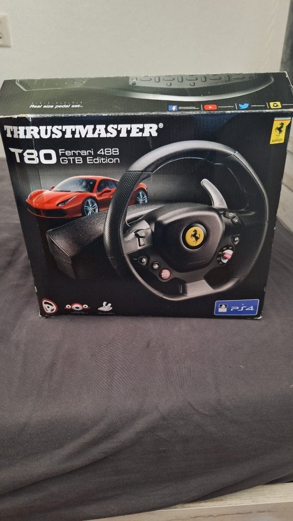 thrustmaster t80, Ophalen of Verzenden, Gebruikt, Stuur of Pedalen