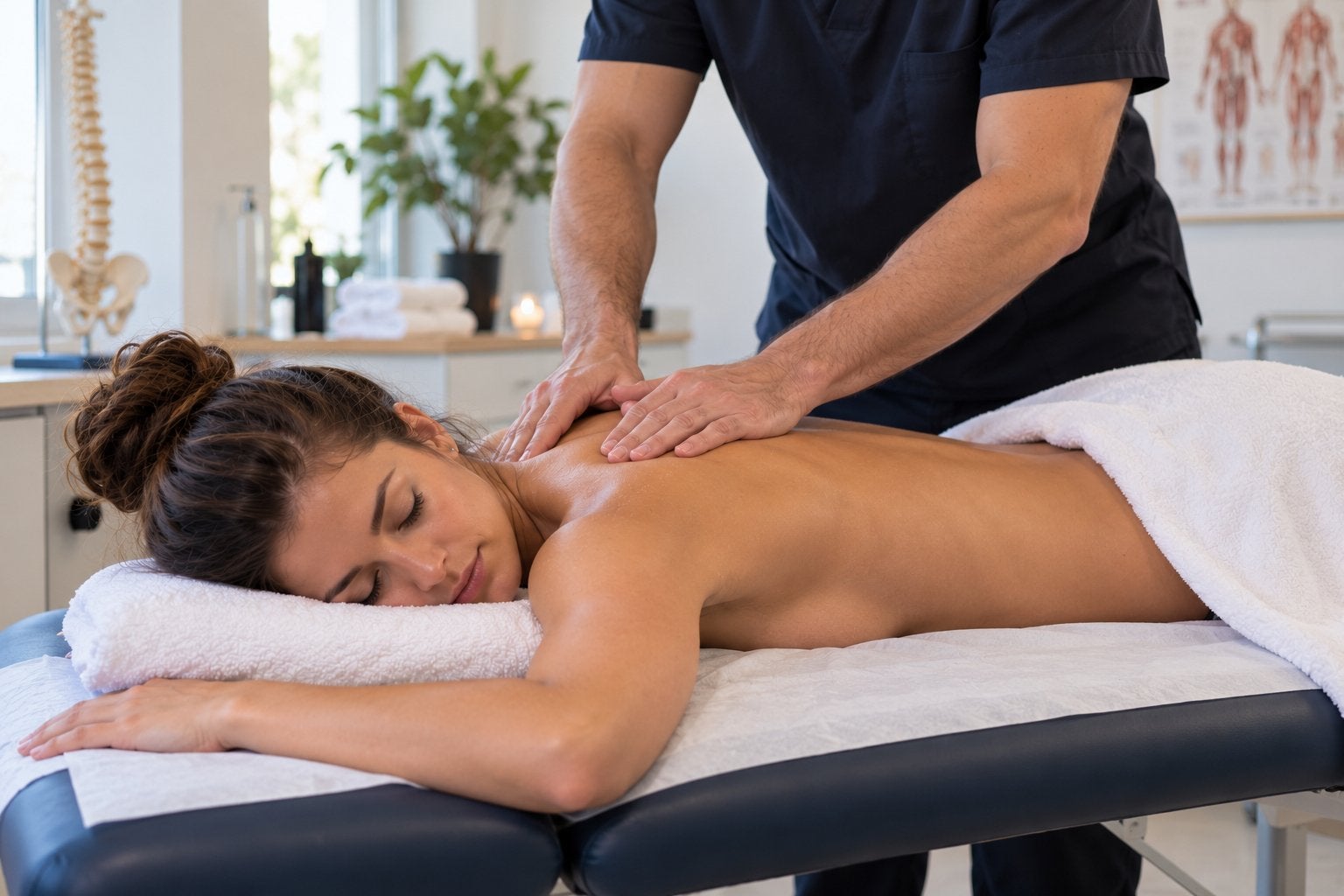 RELAXATION SPORTS EROTIC ANTI-CELLULITE MASSAGE FOR WOMEN, Bedrijfsmassage