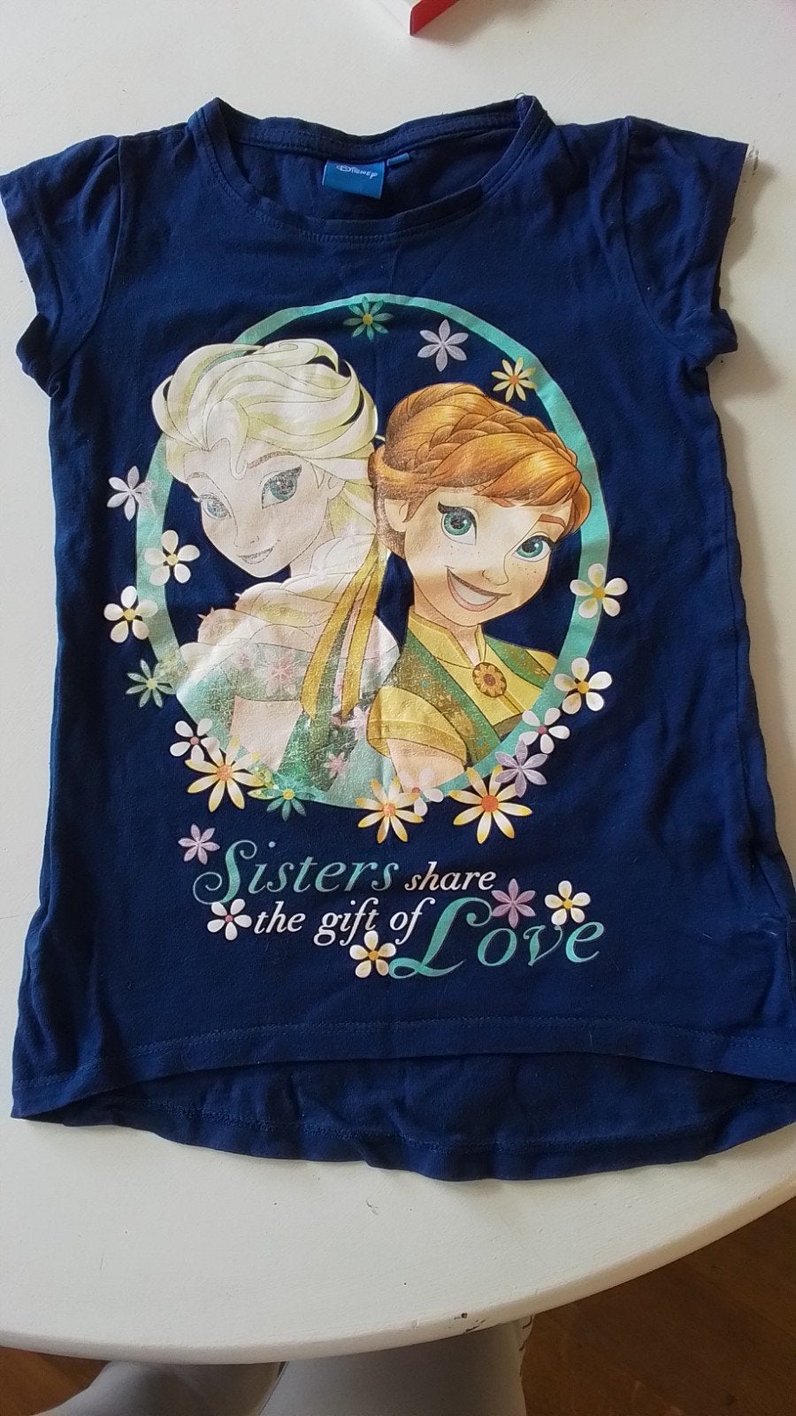 Frozen T-shirt,mt:116, Ophalen of Verzenden, Disney, Meisje, Shirt of Longsleeve