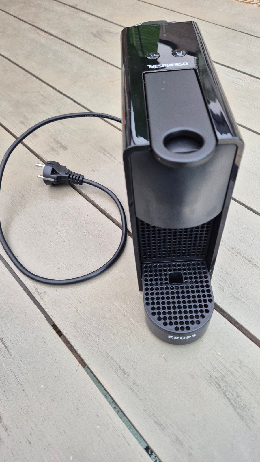 Krups Nespresso Essenza mimi koffiemachine Zwart., Ophalen, Koffiemachine