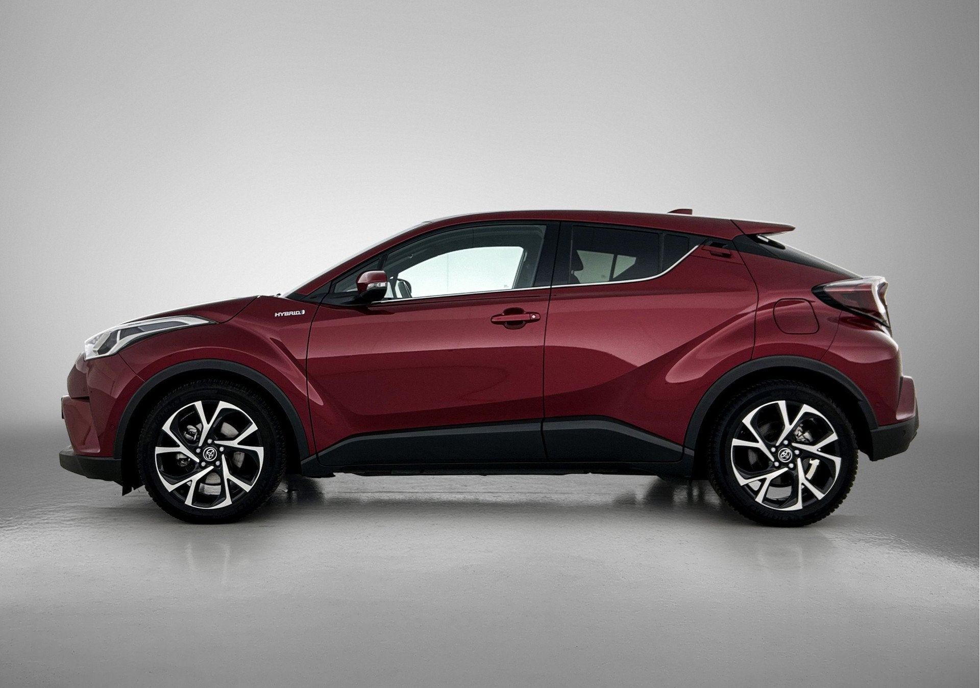 Toyota C-HR 1.8 Hybrid Style | Dealer onderhouden | Dodehoek, Auto's, 12 maanden, Stof, 4 cilinders, 122 pk