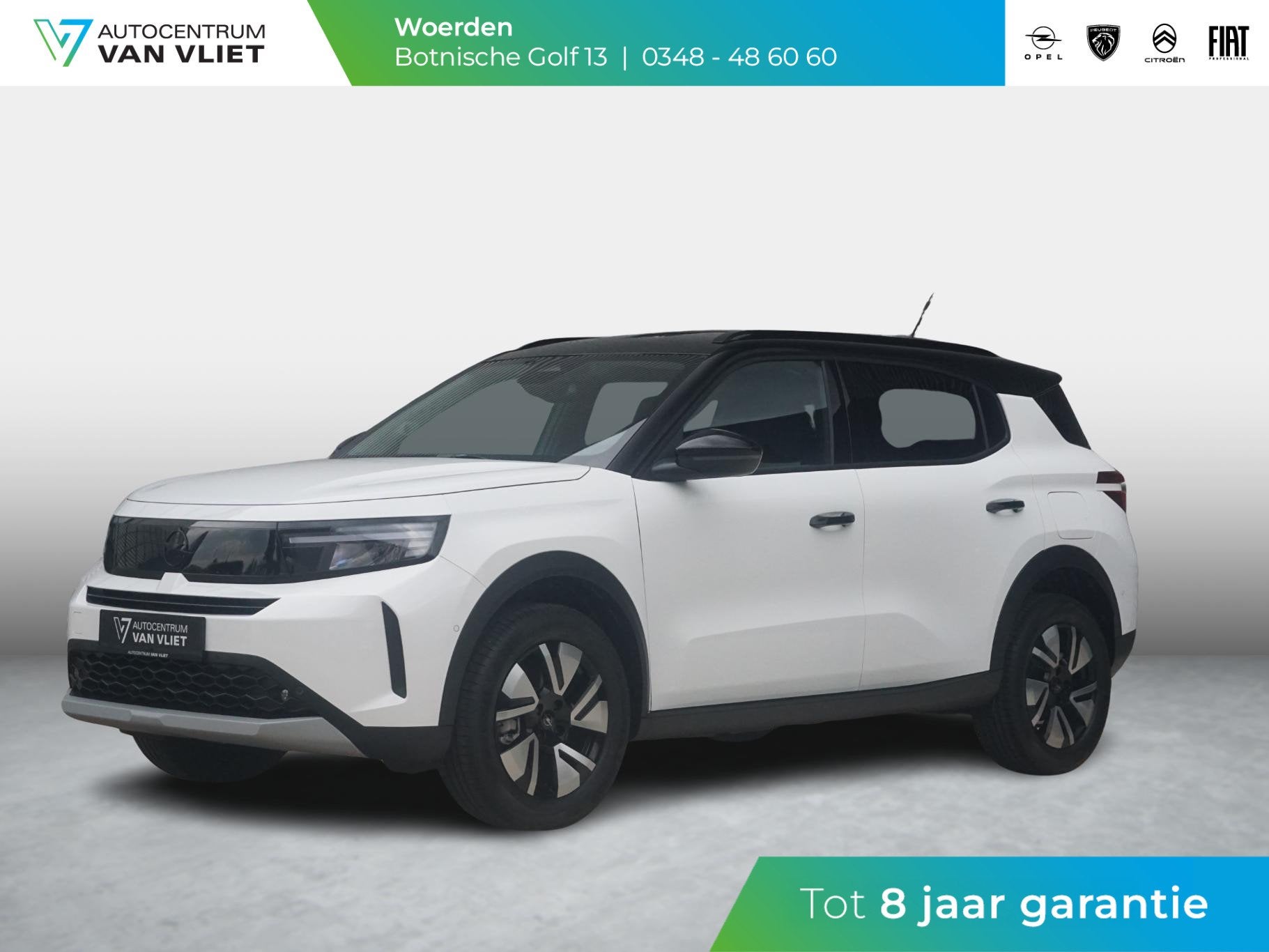 Opel Frontera 1.2 Turbo Hybrid GS Technologie pakket | Winte, Stof, 1199 cc, Wit, Origineel Nederlands