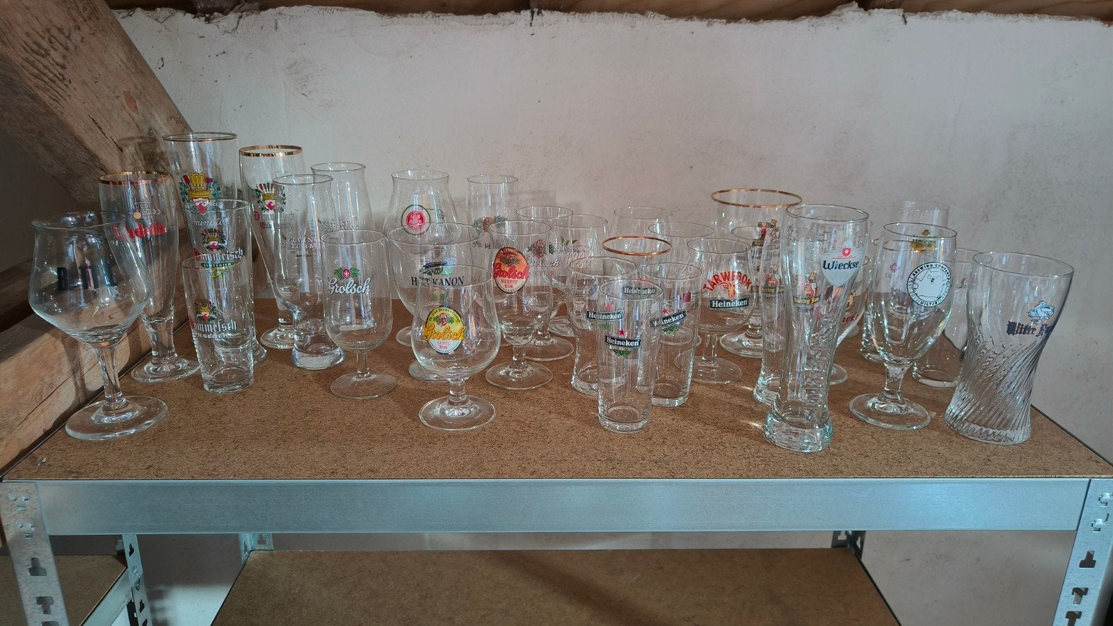 Nederlandse bierglazen collectie, Verzamelen, Ophalen