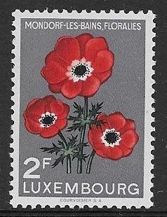 Luxemburg 1956   Anemoon   547  (Pfr), Ophalen of Verzenden, Luxemburg, Postfris