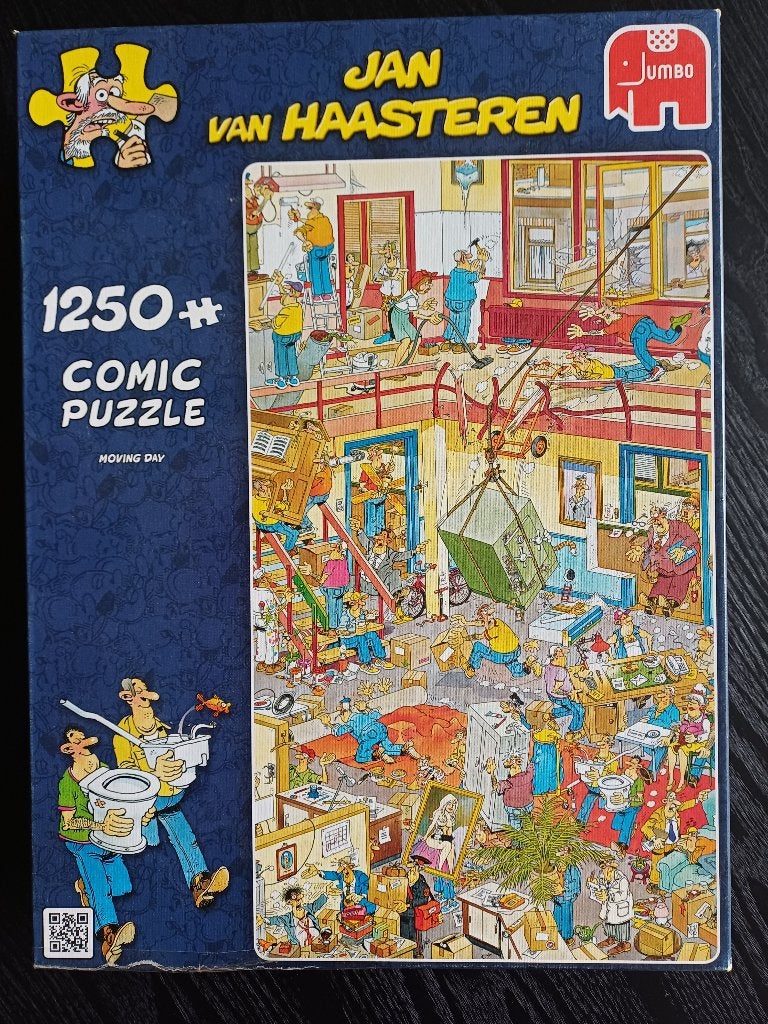 Jan van Haasteren legpuzzel 1250 stukjes, Ophalen, 500 t/m 1500 stukjes, Gebruikt, Legpuzzel