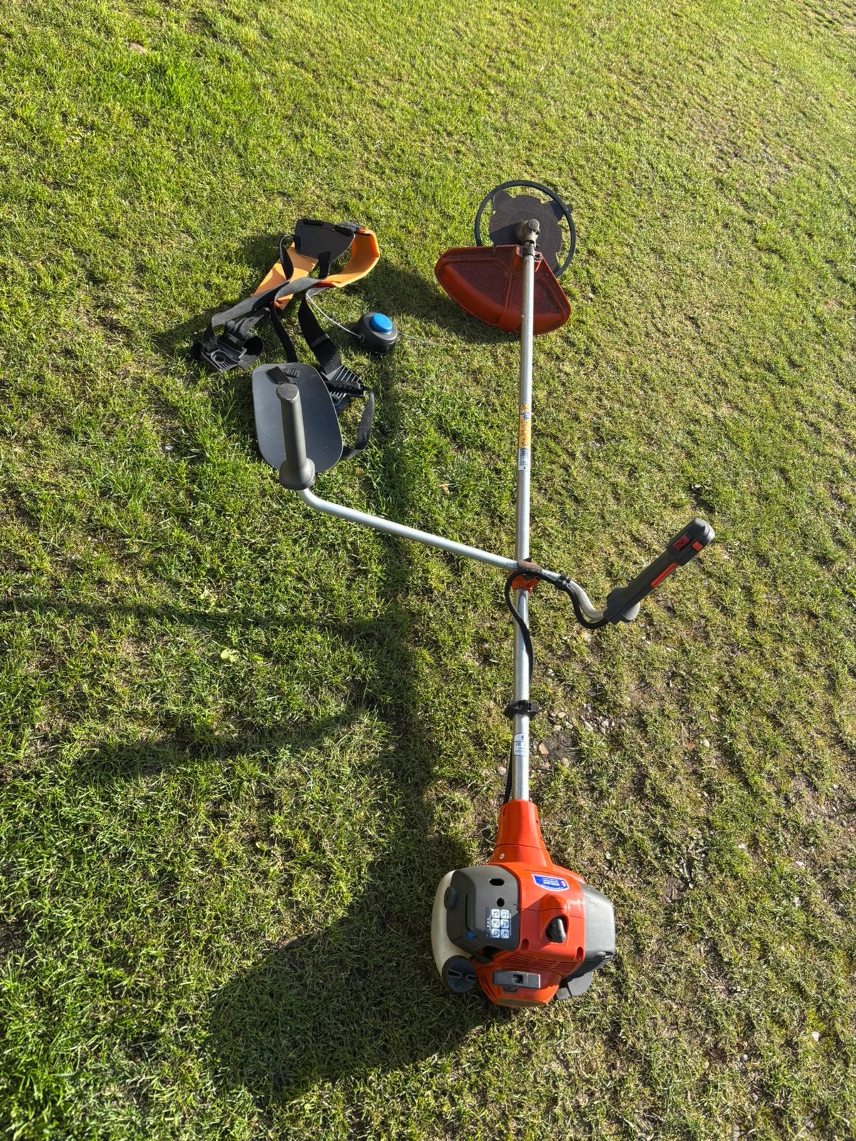 Husqvarna 128R e-tech bosmaaier, Tuin en Terras, Ophalen, Gebruikt, Benzine