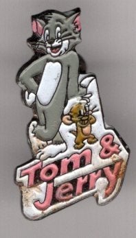 Tom & Jerry stripfiguren PIN ( BLAD5_518), Verzamelen, Ophalen of Verzenden, Nieuw, Transport, Speldje of Pin