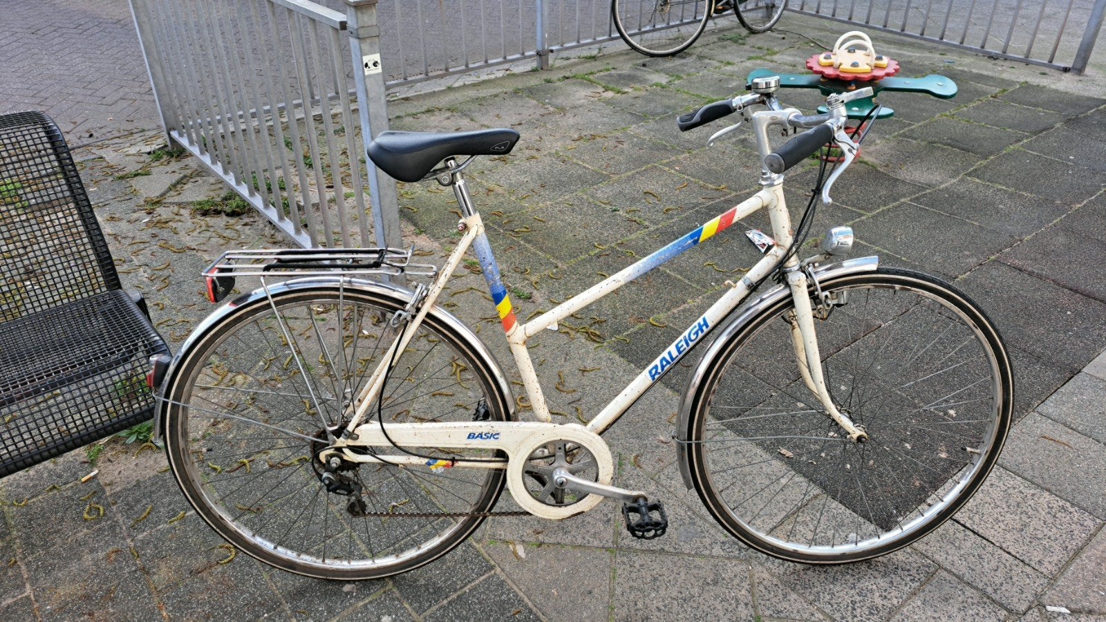 Stadsfiets met smal stuur en 5 versnellingen, Fietsen en Brommers, Ophalen, Gebruikt, Minder dan 10 versnellingen, Overige merken