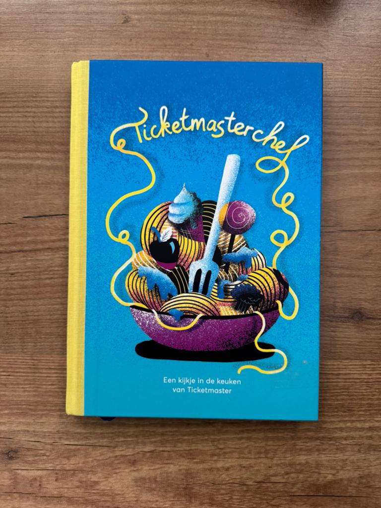 Kookboek Ticketmaster chef nieuw, Ophalen of Verzenden, Zo goed als nieuw