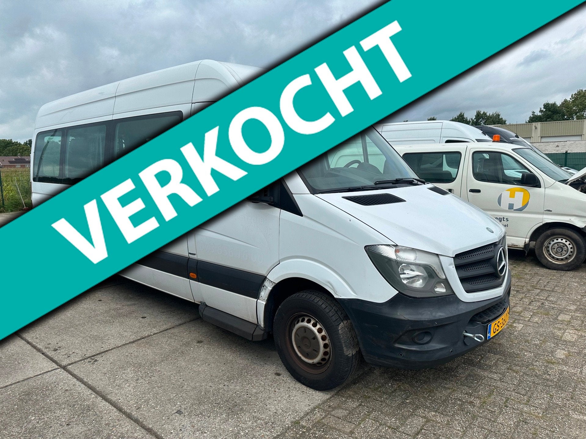 Mercedes-Benz Sprinter 313 2.2 BlueTEC EURO 6 Bj'08-2015 DEF, Auto's, Automaat, Achterwielaandrijving, Gebruikt, 7 stoelen