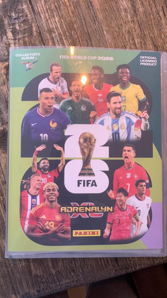 Fifa Word Cup 2026 Adrenalyn Panini, Ophalen of Verzenden, Zo goed als nieuw, Plaatje