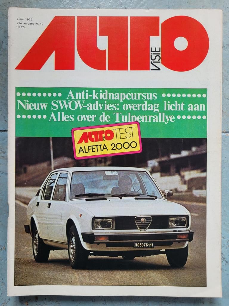 Autovisie nr 10 van 1977, Ophalen of Verzenden, Gelezen, Algemeen
