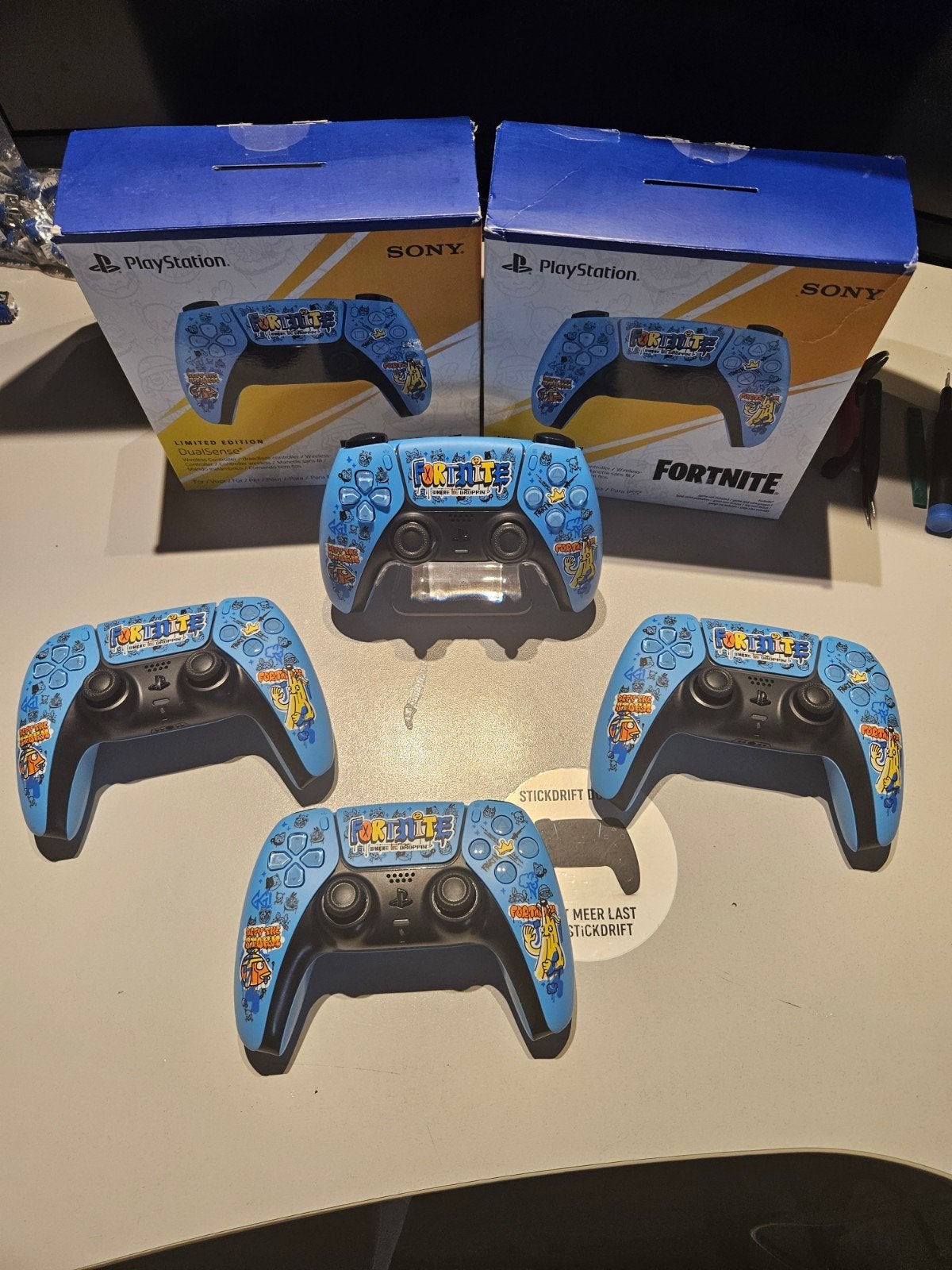 Ps5 controller(s) met TMR Joysticks - Nooit meer stickdrift, PlayStation 5, Ophalen of Verzenden, Zo goed als nieuw, Controller
