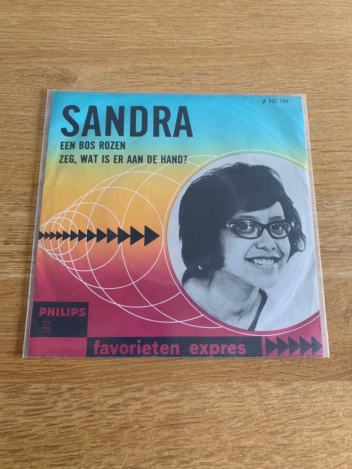 Favorieten Sandra - een bos rozen origineel piraten topper!, Gebruikt, Verzenden, Originele persing, 7 inch