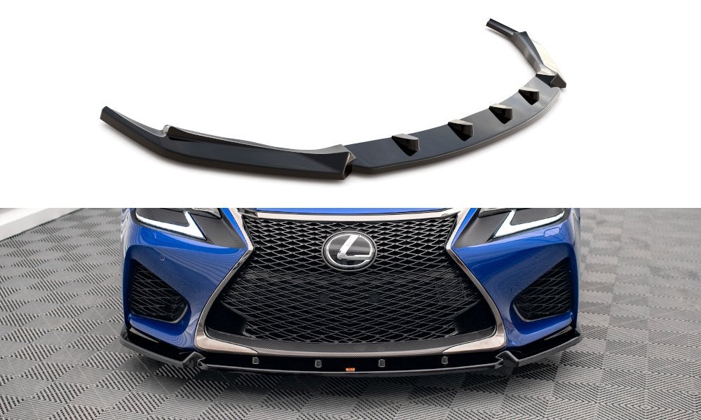 Voorlip spoiler sideskirt diffuser - Lexus GSF GS F 15-20, Auto diversen, Ophalen of Verzenden