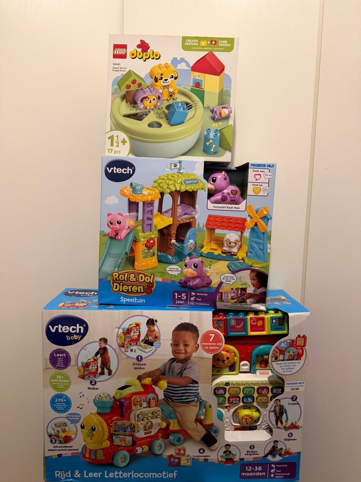 Nieuw speelgoedpakket LEGO DUPLO & VTech – 3 stuks