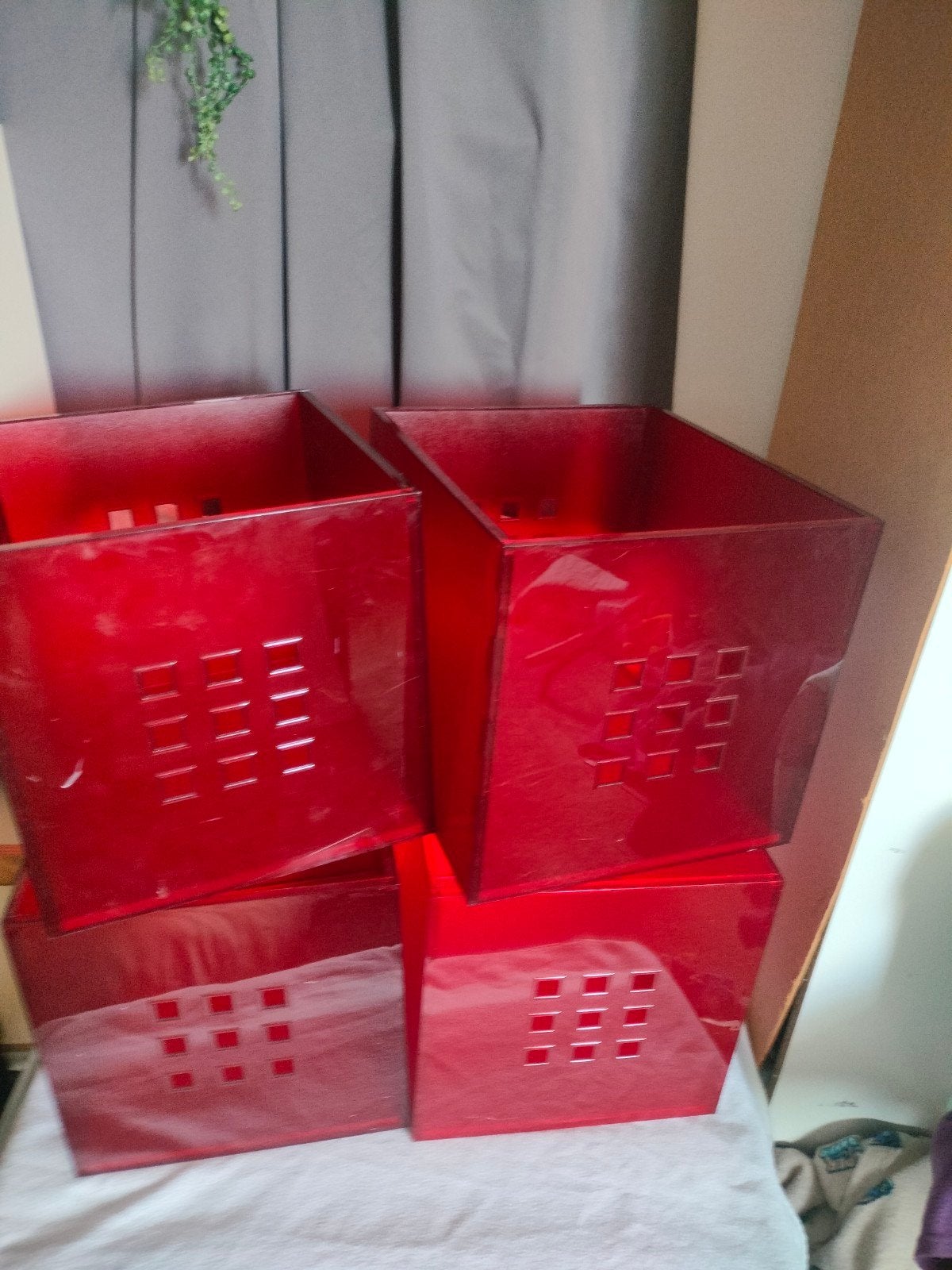 Lekmann bakken voor Kallax of expedit kast. Samen 15€, Ophalen, Gebruikt