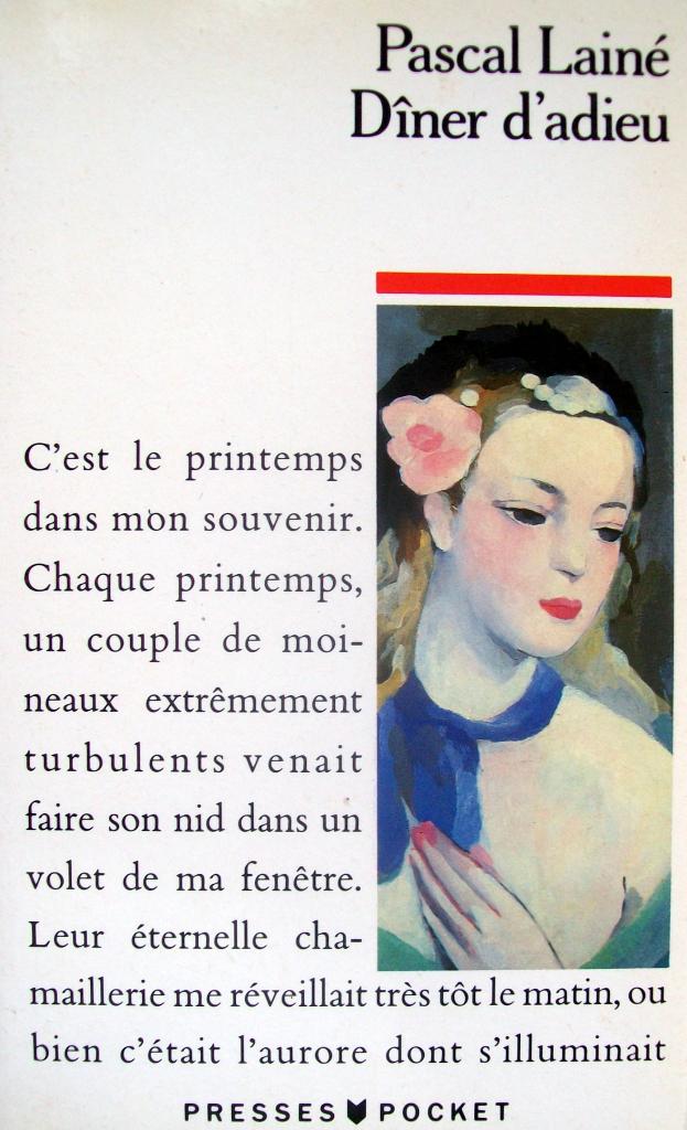 Pascal Lainé - Dîner d'adieu (FRANSTALIG), Ophalen of Verzenden, Gelezen, Fictie