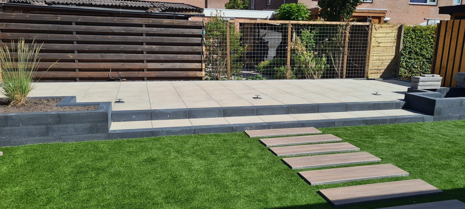 10x GeoCeramica Mywood Cicieglio terrastegels 120x30x4 cm, Tuin en Terras, Ophalen, Keramiek, Nieuw, Minder dan 5 m²