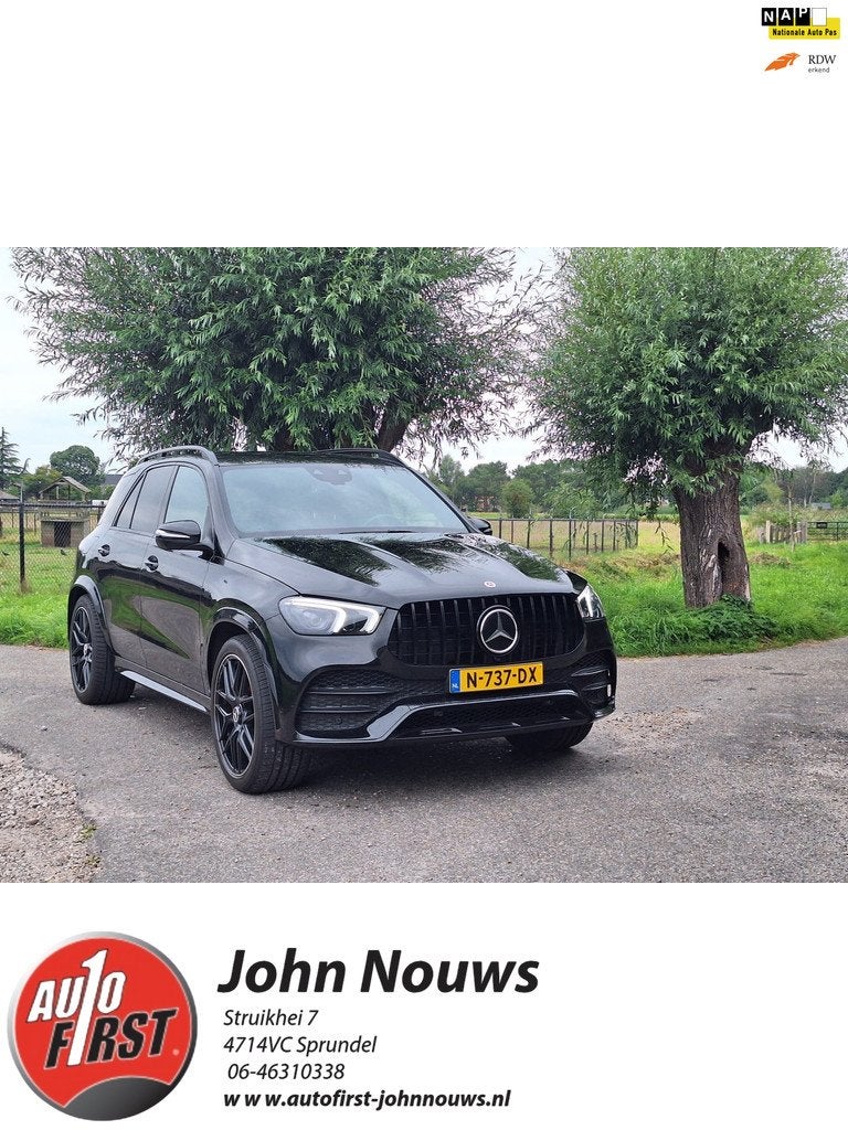 Mercedes-Benz GLE-klasse 350 e 4MATIC, Auto's, Automaat, Gebruikt, 4 cilinders, GLE