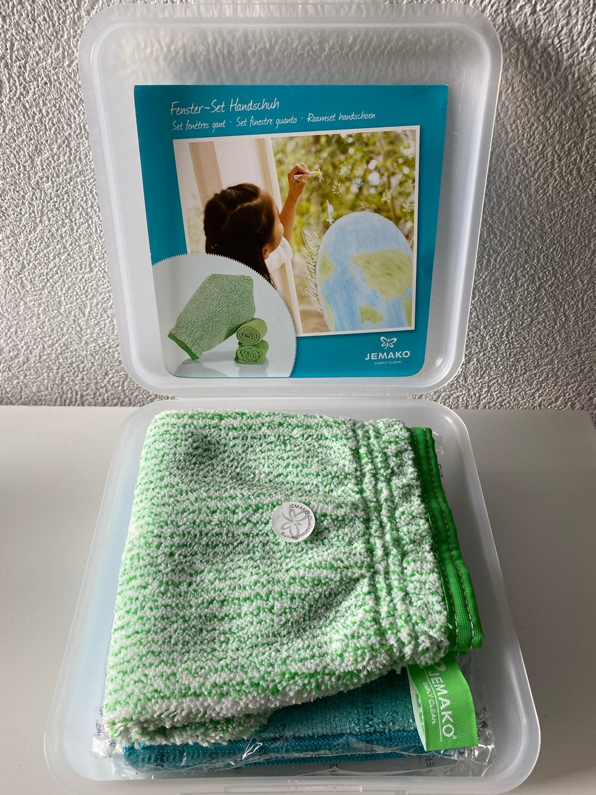 Jemako Raamdoeken Set met Handschoen, Ophalen of Verzenden, Raamwisser of Trekker