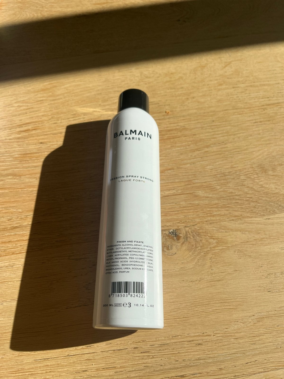Balmain Session Spray Strong Laque Forte - Nieuw, Ophalen of Verzenden, Nieuw, Gel, Wax, Haarlak of Mousse