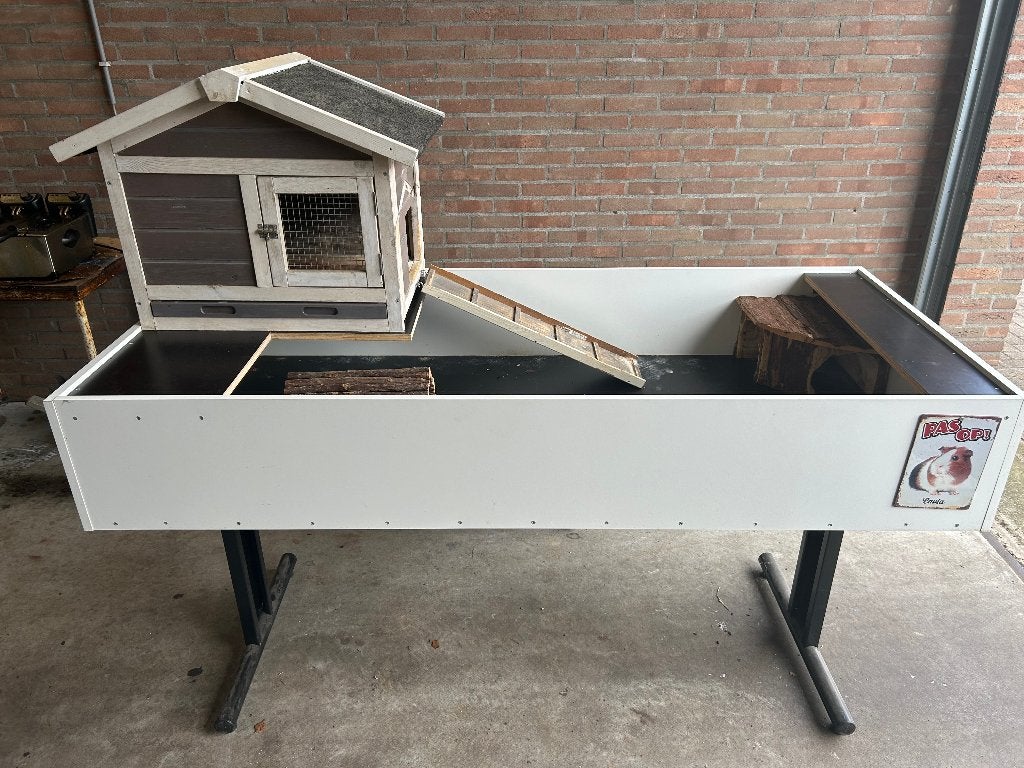 Cavia verblijf/hok, Ophalen, Hok, 110 cm of meer, Gebruikt