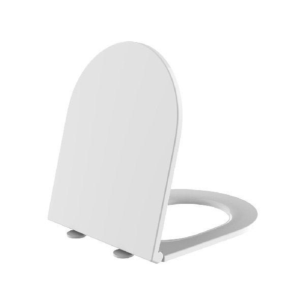 Wandcloset Darlo met bidet koud/warm en toiletbril, wit, Verzenden, Nieuw, Rvs, Toilet