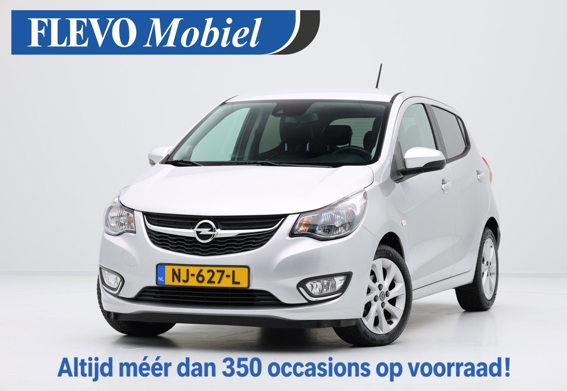 Opel KARL 1.0 ecoFLEX Innovation Clima|Half-Leder|Cruise|LMV, Auto's, Voorwielaandrijving, Gebruikt, Euro 6, Leder en Stof