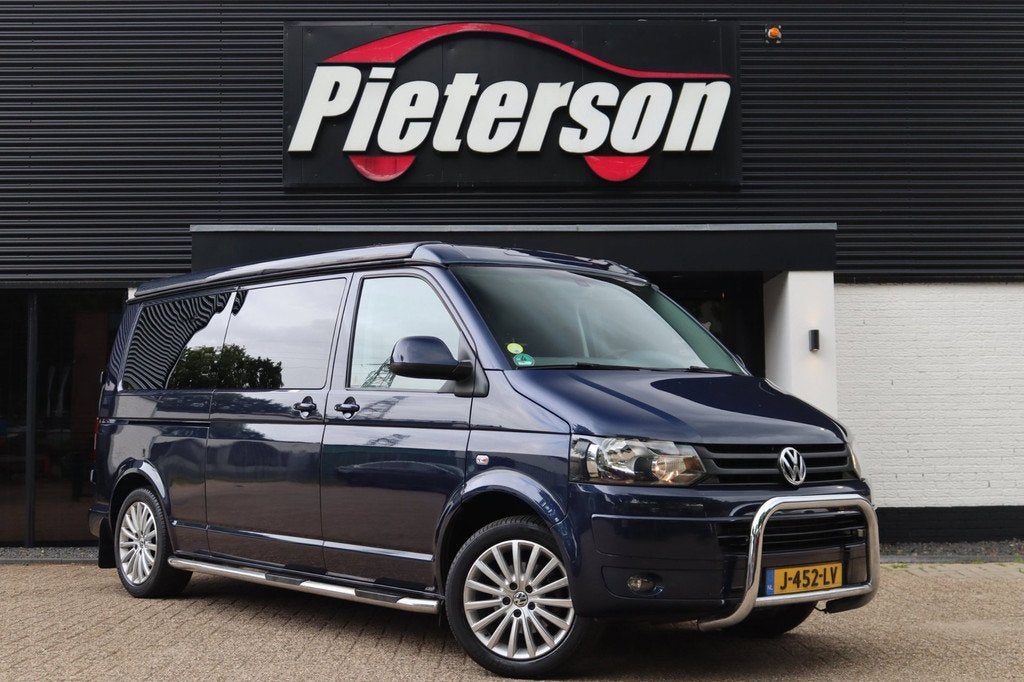 Volkswagen TRANSPORTER CAMPER HEFDAK TREKHAAK ORIGINEEL NL, Caravans en Kamperen, Campers, Bedrijf, Volkswagen, 5 tot 6 meter