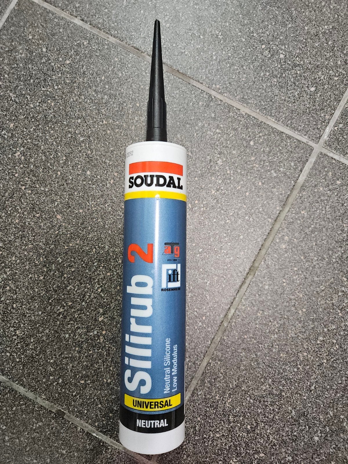 7*Soudal Silirub 2 Universele Neutrale Siliconenkit, Ophalen
