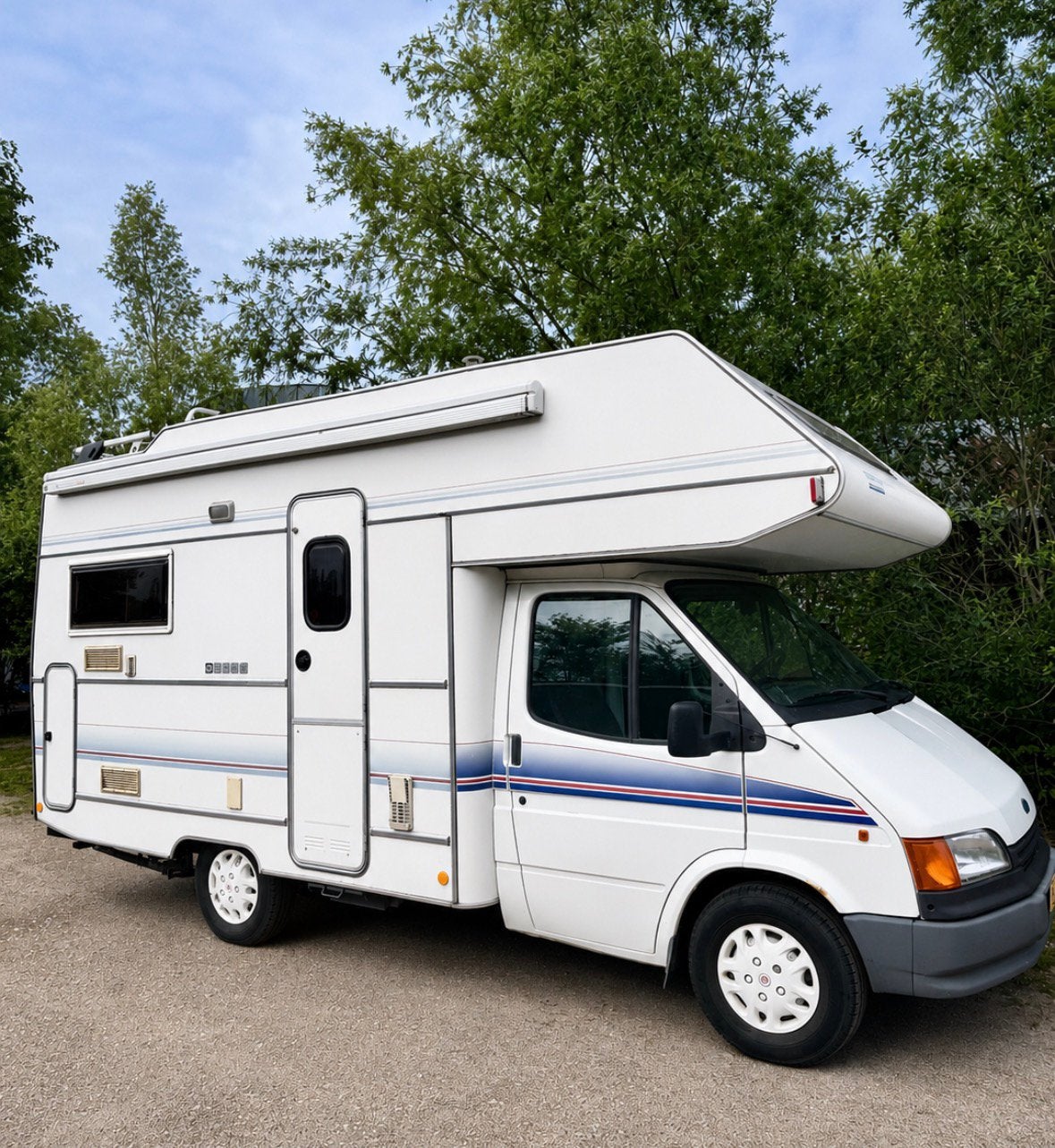 Ford Transit 1992 Euramobil 2.5 DI, Caravans en Kamperen, Alkoof, Ringverwarming, Ford, Particulier
