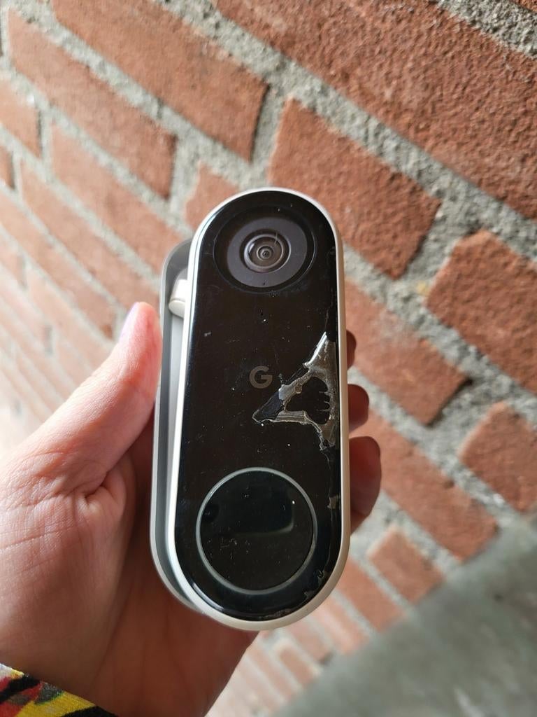 Werkende Google deurbel, Huis en Inrichting, Deurbellen, Ophalen of Verzenden, Ingebouwde camera, Nieuw